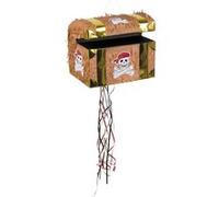 Boland - Piñata Coffre au trésor pirate | Décoration et jeu de fête, anniversaire, pirates