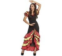 Boland - Costume adulte danseuse de rumba, robe longue pour femme, espagnole, carnaval, fête à thème, EM, WM
