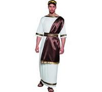 Boland – Déguisement Zeus (Dieu de l'Olympe) Homme Adulte Taille M/L Blanc