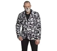 Boland - Veste Crânes Différentes Tailles Blazer Veste Homme Costume Carnaval Fête à thème Halloween