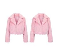 Boland - Veste en fausse fourrure Fluffy Rave, lot de 2