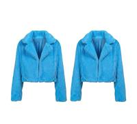 Boland - Veste en fausse fourrure Fluffy Rave, lot de 2