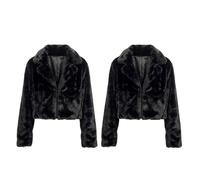 Boland - Veste en fausse fourrure Fluffy Rave, lot de 2