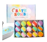 Bolas De Baño Para Niños Con Juguetes- 15 Unidades De Producto Baño | 27x16x5,3 Cm Set De Bola De Ducha Efervescente | Para Los Niños Cumpleaños Viajes Cuarto De Aseo WC Juegos Verano