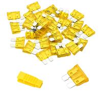 Bolatus 20Pcs Fusible Voiture 20A Moyenne Fusible Automobile + Extracteur - Fusible pour Auto/RV/Camion/Moto