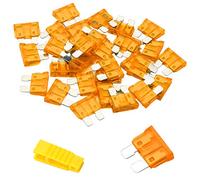 Bolatus 20Pcs Fusible Voiture 5A Moyenne Fusible Automobile + Extracteur - Fusible pour Auto/RV/Camion/Moto