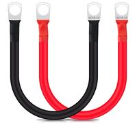 Bolatus Câble de batterie 15 cm 5WAG/16 mm² Câble de batterie 12 V Câble en cuivre Câble d'alimentation en cuivre avec bornes à anneau SC16-10 Câble de batterie de voiture Câble automobile pour camion