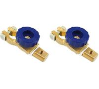 Bolatus Coupe-batterie 12 V/24 V - Interrupteur principal de batterie de voiture - Interrupteur principal pour voiture, camion, bateau (Lot de 2)