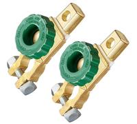 Bolatus Lot de 2 interrupteurs de batterie 12 V 24 V 48 V Interrupteur principal pour connecteurs M10 200 A pour bateau, yacht, caravane (1)