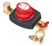Bolatus Lot de 2 interrupteurs de batterie 12 V 24 V 48 V Interrupteur principal pour connecteurs M10 200 A pour bateau, yacht, caravane (3)
