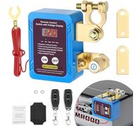 Bolatus Lot de 2 interrupteurs de batterie 12 V 24 V 48 V Interrupteur principal pour connecteurs M10 200 A pour bateau, yacht, caravane (4)
