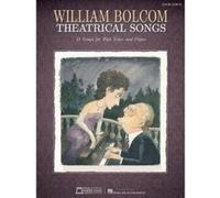 Bolcom William Theatrical Songs High Voice & Piano - [Version Originale] Inconnu (Auteur)