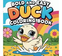 Bold and Easy Duck Coloring Book