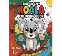 Bold and Easy Koala Coloring Book