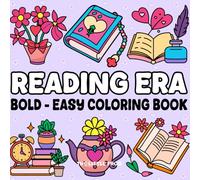 Bold and easy - Reading Era - Coloring Book: For Adults and Teens