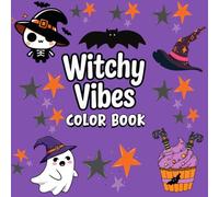 Bold and Easy Witchy Vibes Coloring Book for Adults 92 High-Resolution JPG Pages Relaxing and Magical Designs (8.5” x 8.5”)