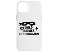 Bold Badass Superhuman Old Ass Man Funny Dad Old Ass Human Coque pour iPhone 14 Plus