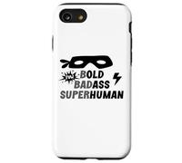 Bold Badass Superhuman Old Ass Man Funny Dad Old Ass Human Coque pour iPhone SE (2020) / 7 / 8