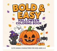 Bold & Easy Halloween Coloring Book: Simple Halloween Coloring Pages with Bold Lines for Beginners | Perfect for Preschool, Kindergarten and Young Kids