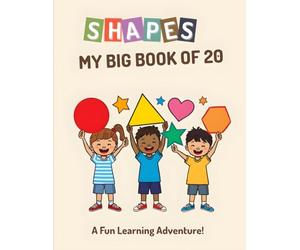 Bold & Easy Shapes Coloring Book: 20 Simple Geometric Forms and Fun Shapes for Toddlers and Kids Ages 1-4