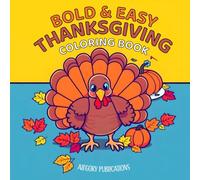 Bold & Easy Thanksgiving Coloring Book