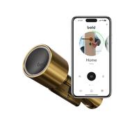 Bold - Elite Smart Lock Cylindre SX33 - Serrure de porte intelligente sans clé - Bluetooth & Wi-Fi - Installation facile - Contrôle par application - Laiton