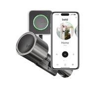 Bold Elite Smart Lock SX33 Cylindre avec Bold Connect, Argent, Serrure de porte intelligente sans clé, Bluetooth et WiFi, installation facile, contrôle par application
