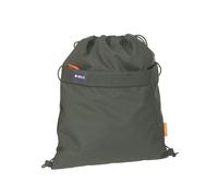 BOLD Lässig Sac de sport pour l'école Sac de sport avec fonction de sac à dos/School String Bag Bold dark olive