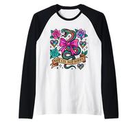 Bold Pride Snake Art - Not Cis Sorry Banner Retro Tattoo Manche Raglan