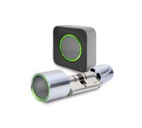 Bold - Cylindre Elite Smart Lock SX33 avec Bold Connect - Argent - Serrure de porte intelligente sans clé - Bluetooth & WLAN - Installation facile - Contrôle par application