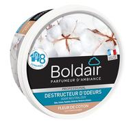 Boldair Destructeur d'odeurs gel, parfum Fleur de coton - pot de 300 g