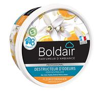 BolDair Gel solide destructeur d'odeur Fleur d'Oranger 300 g – 8 semaines – Fabrication française
