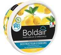 BOLDAIR Lot de 3 Pots 300g Gel destructeur d'odeurs citron