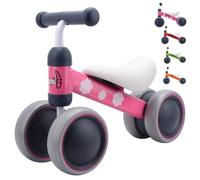 BOLDCUBE Vélo Bébé Draisienne pour Bébé de 1 an 6-18 Mois - Vélo Enfant sans Pédales Jouet Educatif Baby Walker - Premier Anniversaire Cadeau pour Garçons Filles
