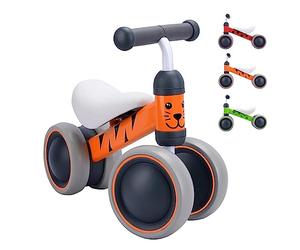 BOLDCUBE Vélo Bébé Draisienne pour Bébé de 1 an 6-18 Mois - Vélo Enfant sans Pédales Jouet Educatif Baby Walker - Premier Anniversaire Cadeau pour Garçons Filles