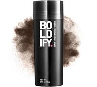 BOLDIFY Fibres Capillaires Naturelles - 56g - Poudre Densifiante - Masque la Perte de Cheveux en 15s - Pour Hommes et Femmes (Brun Cendré)