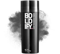 BOLDIFY Fibres Capillaires Naturelles - 56g - Poudre Densifiante - Masque la Perte de Cheveux en 15s - Pour Hommes et Femmes (Gris Foncé)