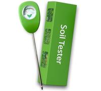 BOLDiX Essentials - Testeur d'humidité - Sonde en acier inoxydable de 16,5 cm - Échelle précise de 0 à 10 - Pour intérieur et extérieur - Sans piles - Accessoire robuste pour plantes (pH-mètre)