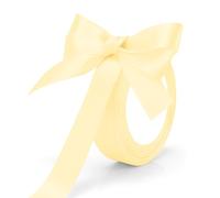 Bolduc Doré, Ruban Rouge, Cadeau, Tissu, Ballon, Or, Cheveux, Emballage, Couture, Bouquet Mariage, Satin Doré, Champagne (1 Rouleau)