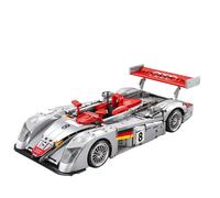 Bole Brick YC-23044 - Voiture de course Bole Brick Audi R8 LMP 2000 Le Mans