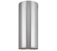 Bolea Hotte aspirante d'îlot Ø38 cm évacuation/circulation d'air 600 m³/h LED avec filtre à charbon actif