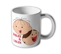 Bolek & Lolek #46130 Tasse avec têtes de bande dessinée et personnages culte rétro