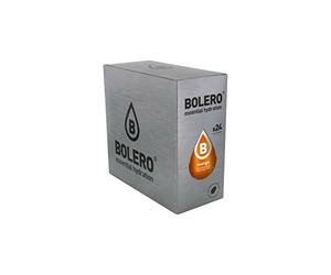 Bolero, 24 x boissons de 9 g au goût de mangue - Préparation instantanée pour les boissons à la stévia et à la vitamine C, sans sucre.