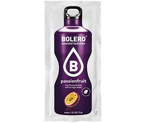 Bolero Advanced Hydration Passion Lot de 12 sachets de boissons instantanées Fruits 9 g