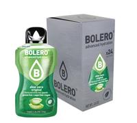 Bolero ALOE VERA 24 x 3 g | Jus en poudre sans sucre, sucré avec de la stévia et de la vitamine C | Convient pour les enfants, les sportifs et les diabétiques | Sans gluten et adapté aux végétaliens |