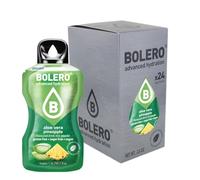 Bolero ALOE VERA ANANAS 24 x 3 g | Jus en poudre sans sucre, sucré avec de la stévia + vitamine C | Convient pour les enfants, les diabétiques | Sans gluten et adapté aux végétaliens | Le goût