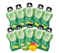 BOLERO Aloe Vera Mangue | 10 sticks 9g de Poudre pour Boisson sans sucre à la Stevia | Sans Conservateur ni colorants artificiels, Faible en calories, il convient pour toute la Famille