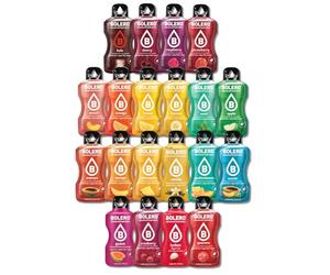 BOLERO | Assortiment de 20 sticks 9g de Poudre pour Boisson sans sucre à la Stevia | Sans Conservateur ni colorants artificiels, Faible en calories, il convient pour toute la Famille