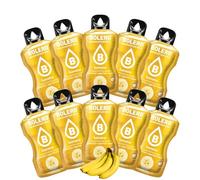 BOLERO Banane | 10 sticks 9g de Poudre pour Boisson sans sucre à la Stevia | Sans Conservateur ni colorants artificiels, Faible en calories, il convient pour toute la Famille