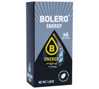 Bolero Boisson énergétique instantanée à la stévia - 6 sachets